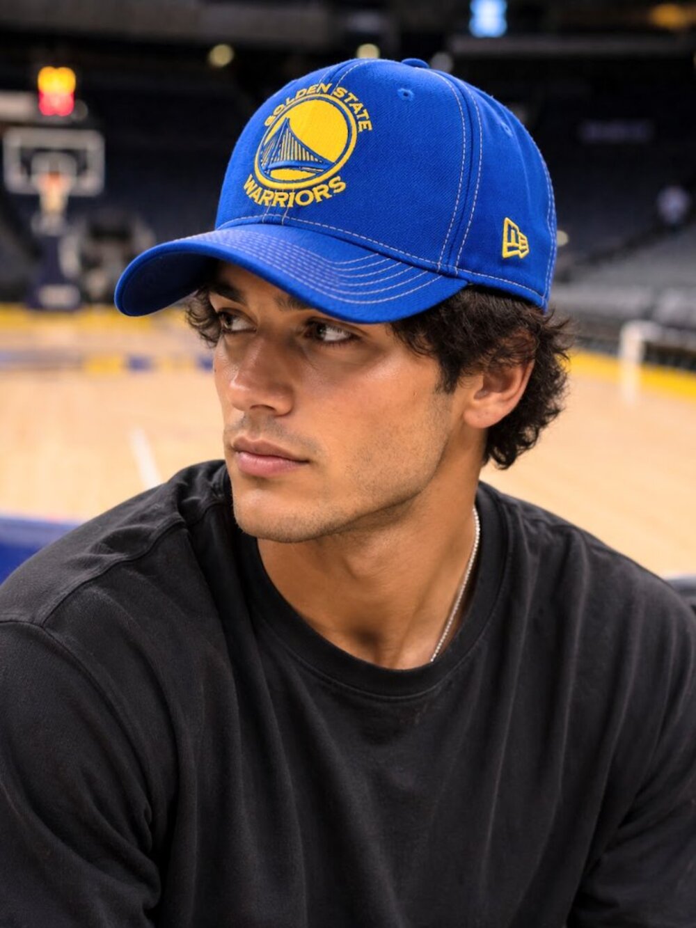 Golden State Warriors New Era Adjustable Hat NWT Blue NBA Basketball Cap